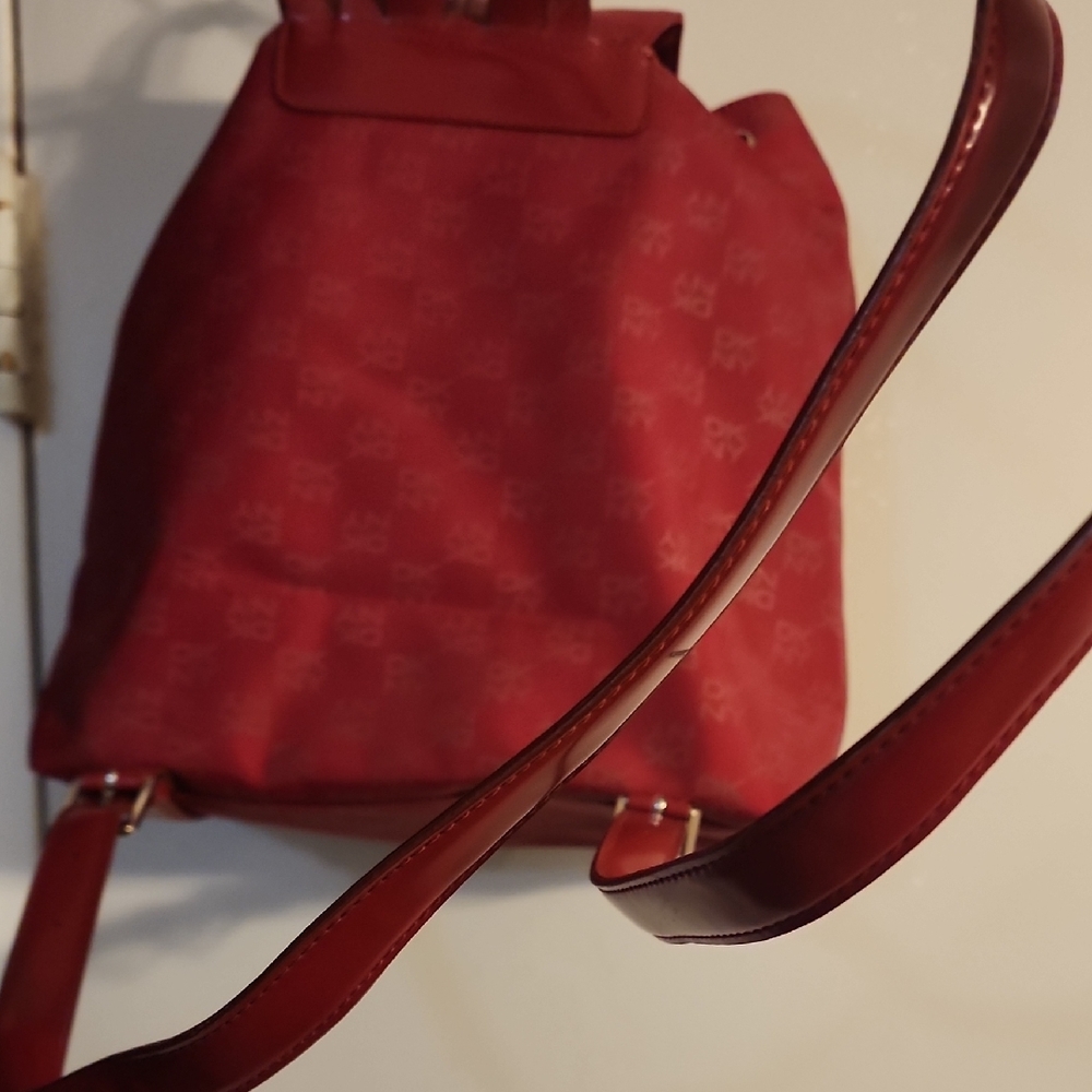 Dkny Red Backpack - image 3